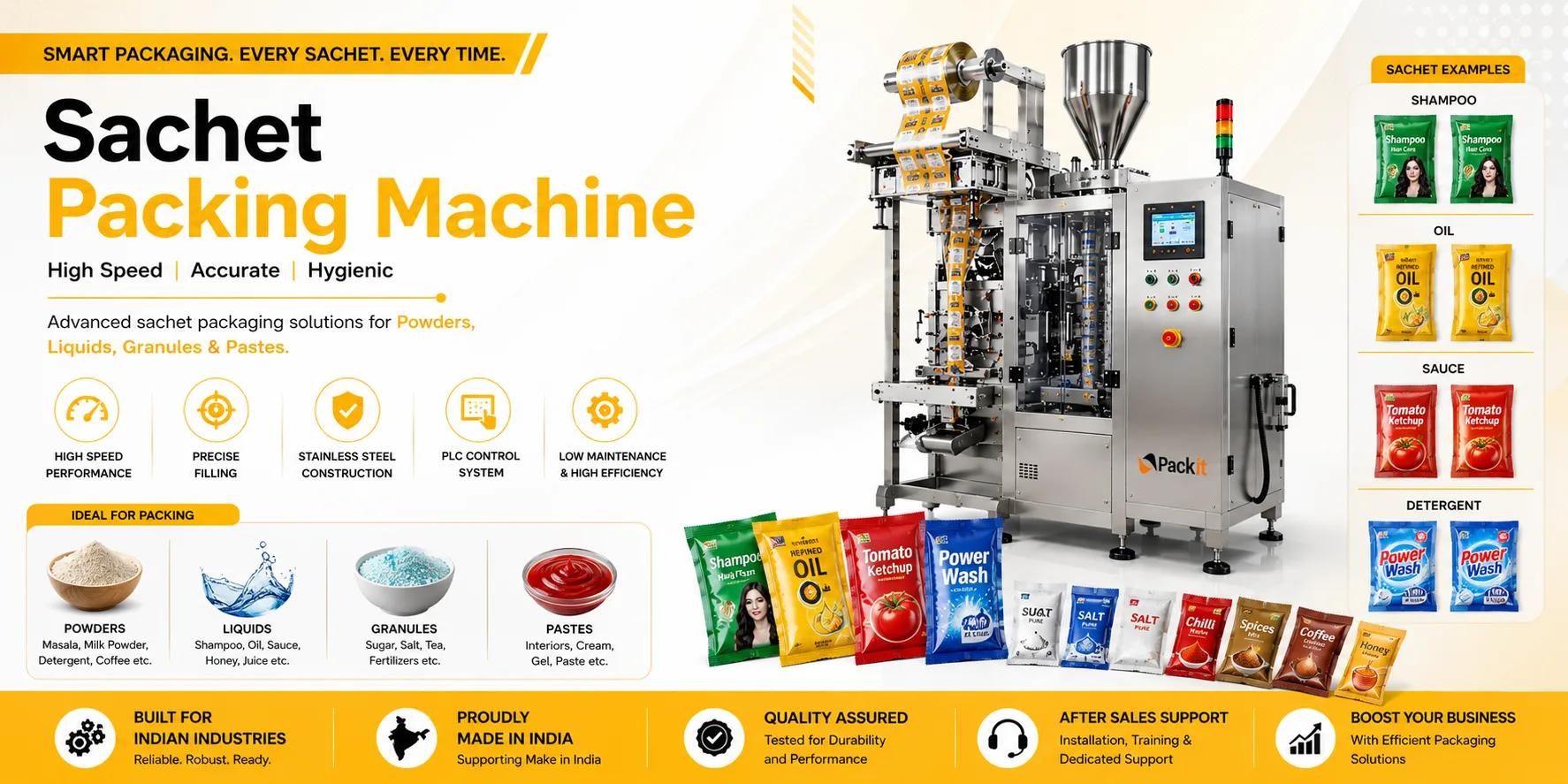 Sachet Packaging Machine